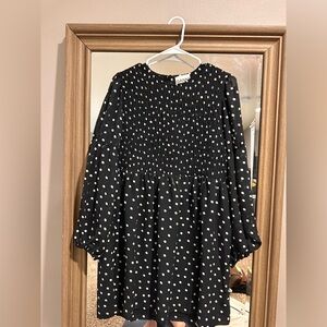 Ganni dress XL. Worn once.